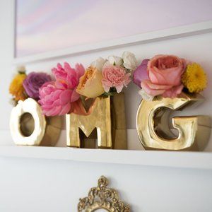 OMG Gold Vases (Oh Joy! for Target)